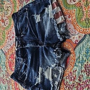 Flag Kancan shorts